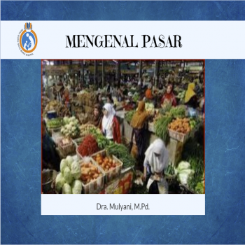 Mengenal Pasar